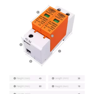 Катоден отводител 2P DC  20-40ka