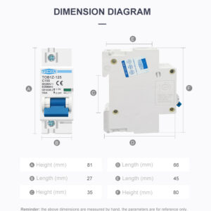 1P 80A 100A 125A DC