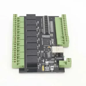 8 канален мрежов релеен модул Ethernet IP към RS485