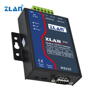ZLAN5143 Ethernet RJ45 TCP IP to RS232 RS485 422 serial service converter