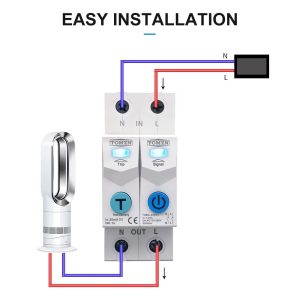 TUYA 1-63A TOMZN 2P WIFI СМАРТМЕТЪР