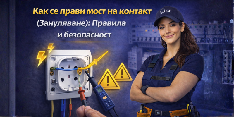 Как се прави мост на контакт